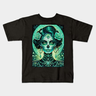Ghostly Green Kids T-Shirt